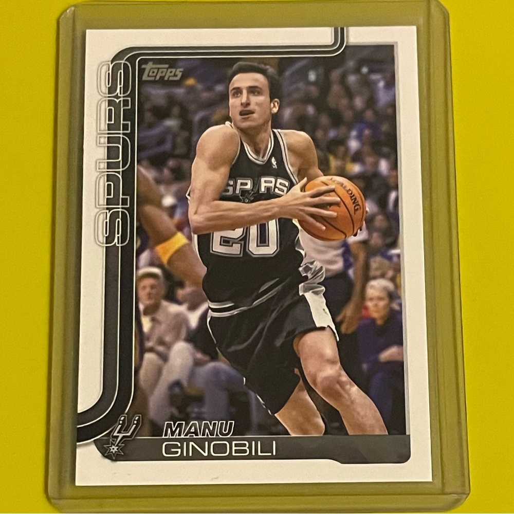 Manu Ginobili #262 2025-26 Topps Basketball Trading Card
